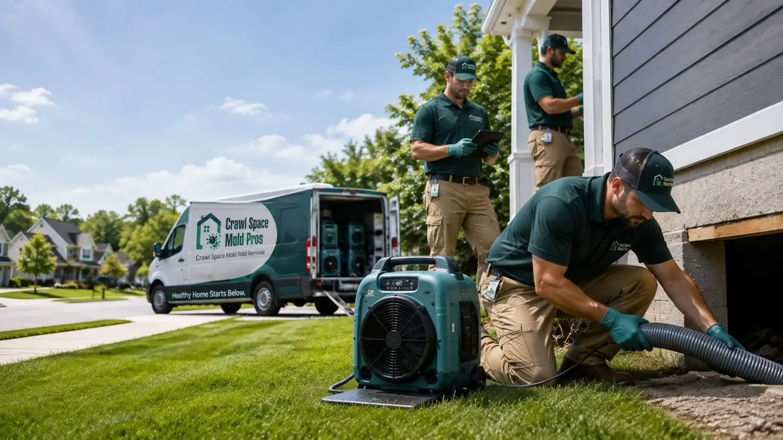 Crawl Space Mold Removal in Baraboo, WI